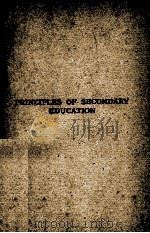 PRINCIPLES OF SECONDARY EDUCATION A TEXT-BOOK THE STUDIES   1907  PDF电子版封面    CHARLES DE GARMO 