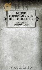 NEEDED READJUSTMENTS IN HIGHER EDUCATION VOLUME V（1933 PDF版）