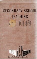 SECONDARY SCHOOL TEACHING（1937 PDF版）