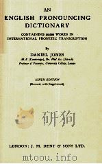 AN ENGLISH PRONOUNCING DICTIONARY NINTH EDITION（1948 PDF版）