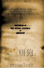 READNINGS IN THE SOCIAL CONTROL OF INDUSTRY   1947  PDF电子版封面     