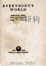 EVERYBODYS WORLD   1920  PDF电子版封面     