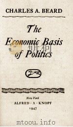 The Economic Basis of Politics（1947 PDF版）