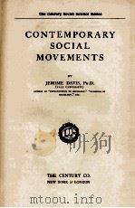 CONTEMPORARY SOCIAL MOVEMENTS（ PDF版）
