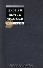 ENGLISH REVIEW GRAMMAR FOURTH EDITION   1940  PDF电子版封面     