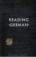 READING  GERMAN   1946  PDF电子版封面    OTTO P. SCHINNERER 