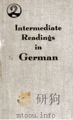 INTERMEDIATE READINGS IN GERMAN（1946 PDF版）