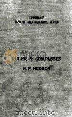 RULER & COMPASSES WITH DIAGRAMS   1953  PDF电子版封面    HILDA P. HUDSON 