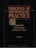 Principles Of Orthopaedic practice  Volume1     PDF电子版封面     