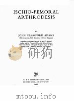 ISCHIO-FEMORAL ARTHRODESIS     PDF电子版封面    JOHN CRAWFORD ADAMS 