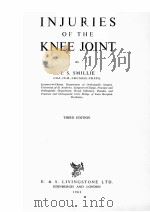 INJURIES OF THE KNEE JOINT（ PDF版）