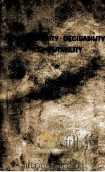 ENUMERABILITY . DECIDABILITY COMPUTABILITY   1965  PDF电子版封面    HANS HERMES 