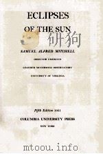 ECLIPSES OF THE SUN FIFTH EDITION 1951（1951 PDF版）