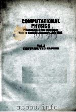 COMPUTATIONAL PHYSICS VOL.2 CONTRIBUTED PAPERS（1969 PDF版）