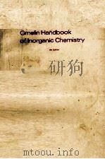 GMELIN HANDBOOK OF INORGANIC CHEMISTRY 8TH EDITION B BORON COMPOUNDS 2ND SUPPLEMENT VOLUME 1 SYSTEM（1983 PDF版）