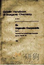 GMELIN HANDBOOK OF INORGANIC CHEMISTRY 8TH EDITION SN ORGANOTIN COMPOUNDS PART 11 TRIMETHYLTIN-AND T（1984 PDF版）