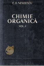 CHIMIE ORGANICA VOLUMUL I   1960  PDF电子版封面     