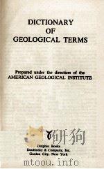 DICTIONARY OF GEOLOGICAL TERMS（1962 PDF版）