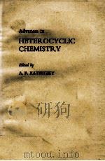 ADVANCES IN HETEROCYCLIC CHEMISTRY VOLUME 12（1970 PDF版）