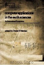 COMPUTER APPLICATIONS IN THE EARTH SCIENCES AN INTERNATIONAL SYMPOSIUM（1969 PDF版）
