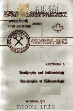 INTERNATIONAL GEOLOGICAL CONGRESS  CONGRES GEOLOGIQUE INTERNATIONAL TWENTY-FOURTH VINGT-QUATRIEME SE（1972 PDF版）