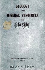 GEOLOGY AND MINERAL RESOURCES OF JAPAN（ PDF版）