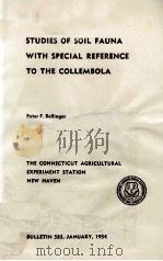 STUDIES OF SOIL FAUNA WITH SPECIAL REFERENCE TO THE COLLEMBOLA（1954 PDF版）