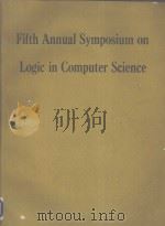 FIFTH ANN UAL SYMPOSIUM ON LOGIC IN COMPUTER SCIENCE     PDF电子版封面     