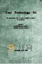 COAL TECHNOLOGY'83 VOLUME 1     PDF电子版封面     
