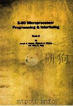 Z-80MICROPROXESSOR PROGRAMMING & INTERFACING     PDF电子版封面     