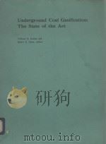 UNDERGROUND COAL GASIFICATION:THE STATE OF THE ART     PDF电子版封面     