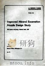 IMPROVEF MINERAL EXCAVATION NOZZLE DESIGN STUDY     PDF电子版封面     