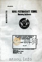 MAVAL POSTGRADUATE SCHOOL 1977     PDF电子版封面     