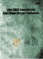 1991 IEEE INTERNATIONAL SOLID-STATE CIRUITS CONFERENCE（ PDF版）