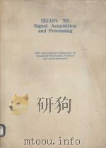 IECON'87:SIGNAL ACQUISITION AND PROCESSING     PDF电子版封面     