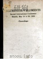 ALUMINIUM ERLDMENTS 1982     PDF电子版封面     