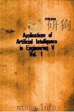APPLICATIONS OF ARTIFICIAL LNTELLIGENCE IN ENGINEERING V VOL.1（ PDF版）