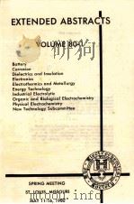 EXTENDED ABSTRACES 157TH VOL.80-1（ PDF版）
