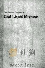 FIRST EUROPEAN CONFERENCE ON COAL LIQUID MIXTURES（ PDF版）