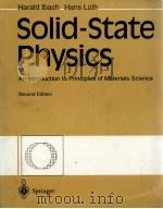 HARALD IBACH·HANS LUTH SOLID-STATE PHYSICS     PDF电子版封面  3540585737   