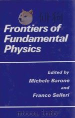 FRONTIERS OF FUNDAMENTAL PHYSICS（ PDF版）