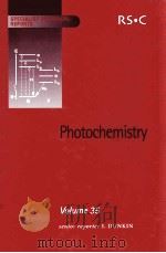 PHOTOCHEMISTRY VOLUME35     PDF电子版封面     