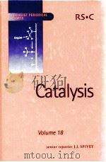 CATALYSIS VOLUME18     PDF电子版封面     