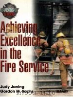 Achieving Excellence in the fire Service     PDF电子版封面     