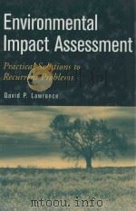 Environmental Impact Assessment     PDF电子版封面  0471457221   