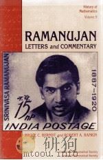 RAMANUJAN LETTERS AND COMMENTARY（ PDF版）
