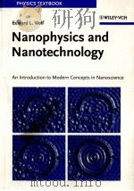 NANOPHYSICS AND NANOTECHNOLOGY     PDF电子版封面     