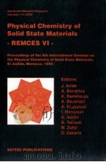 PHYSICAL CHEMISTRY OF SOLID STATE MATERIALS（ PDF版）