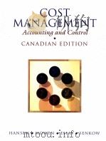 COST MANAGEMENT ACCOUNTING AND CONTROL CANADIAN EDITION     PDF电子版封面  0176049290   