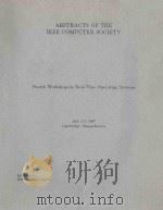 ABSTRACTS OF THE IEEE COMPUTER SOCIETY     PDF电子版封面     